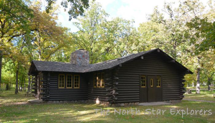Historic Log Cabin Picnic Shelter 2